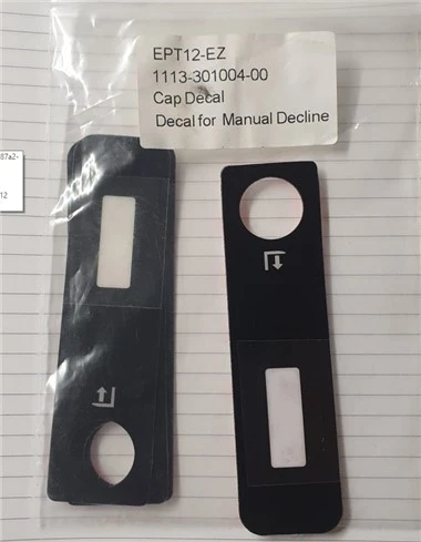 Control Pod Decal pentru EP EPT 12- EZ EZ STORKLIFT Declin manual